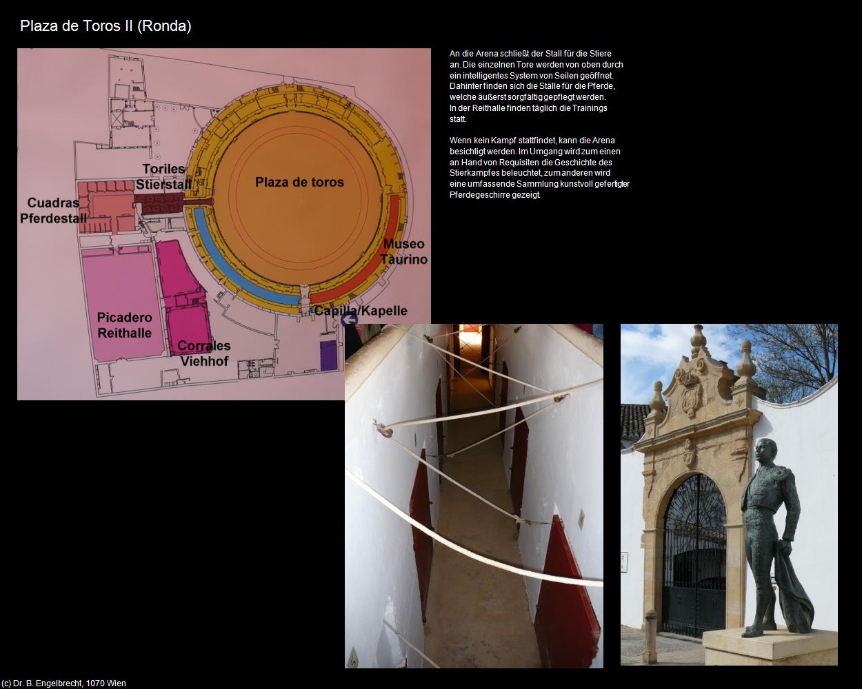 Plaza de Toros II (Ronda) in Kulturatlas-SPANIEN-ANDALUSIEN