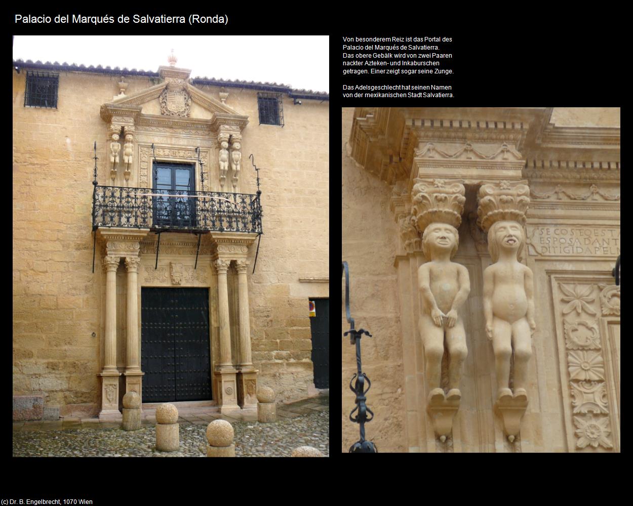 Palacio del Marqués de Salvatierra (Ronda) in ANDALUSIEN