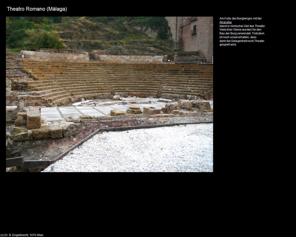 Theatro Romano (Málaga) in Kulturatlas-SPANIEN-ANDALUSIEN(c)B.Engelbrecht