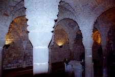 Kirche und Friedhof (Olius)