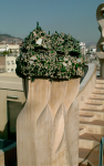 Gaudi-Stilelemente: Schornsteine (Barcelona)