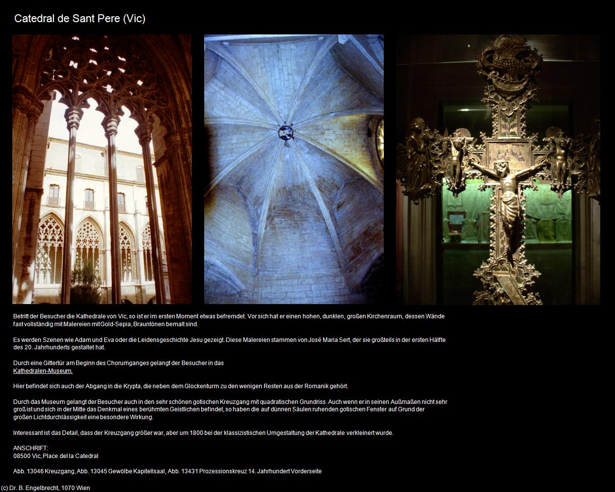 Catedral de Sant Pere (Vic) in Kulturatlas-SPANIEN-KATALONIEN(c)B.Engelbrecht