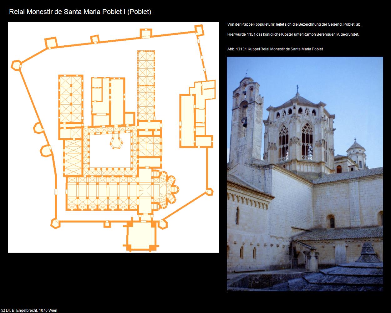 Reial Monestir de Santa Maria Poblet I-Einführung (Poblet) in Kulturatlas-SPANIEN-KATALONIEN