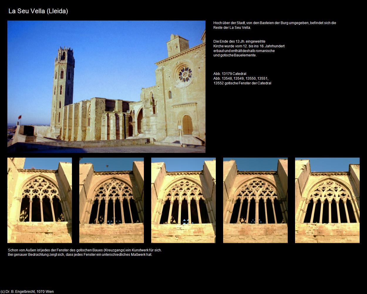 La Seu Vella (Lleida) in Kulturatlas-SPANIEN-KATALONIEN