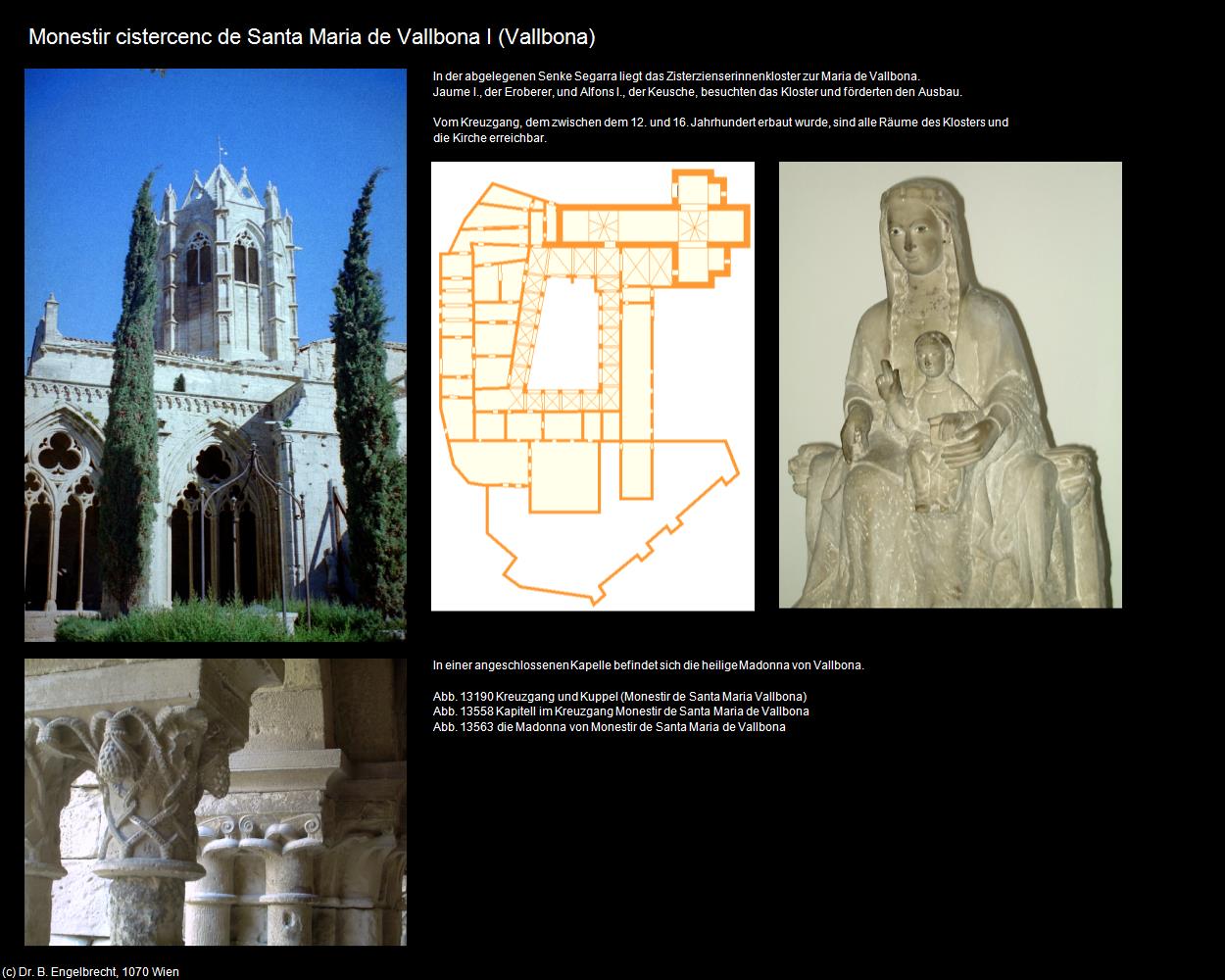 Monestir cistercenc de Santa Maria I (Vallbona de les Monges) in Kulturatlas-SPANIEN-KATALONIEN
