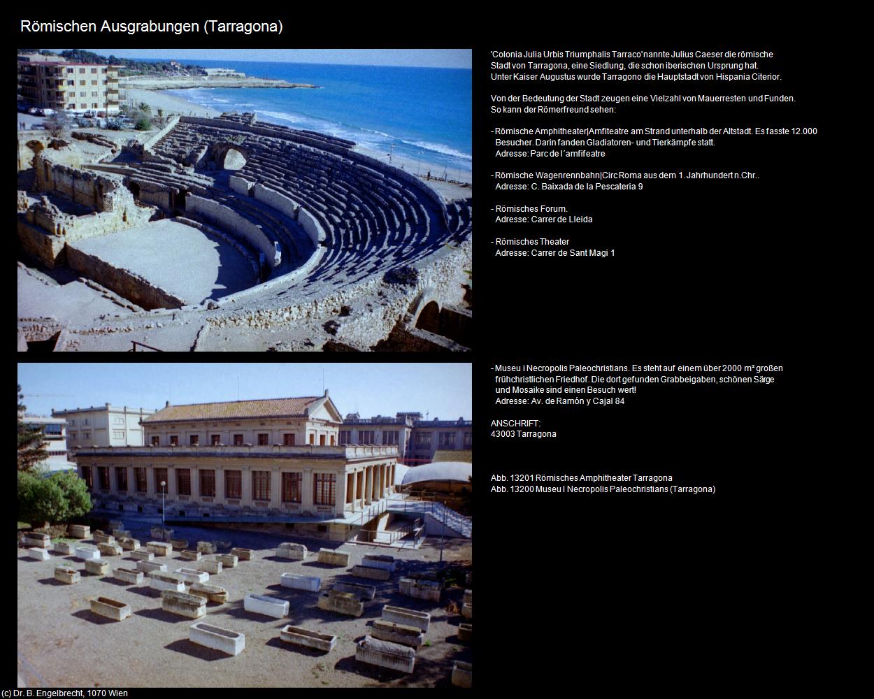 Römischen Ausgrabungen (Tarragona) in Kulturatlas-SPANIEN-KATALONIEN