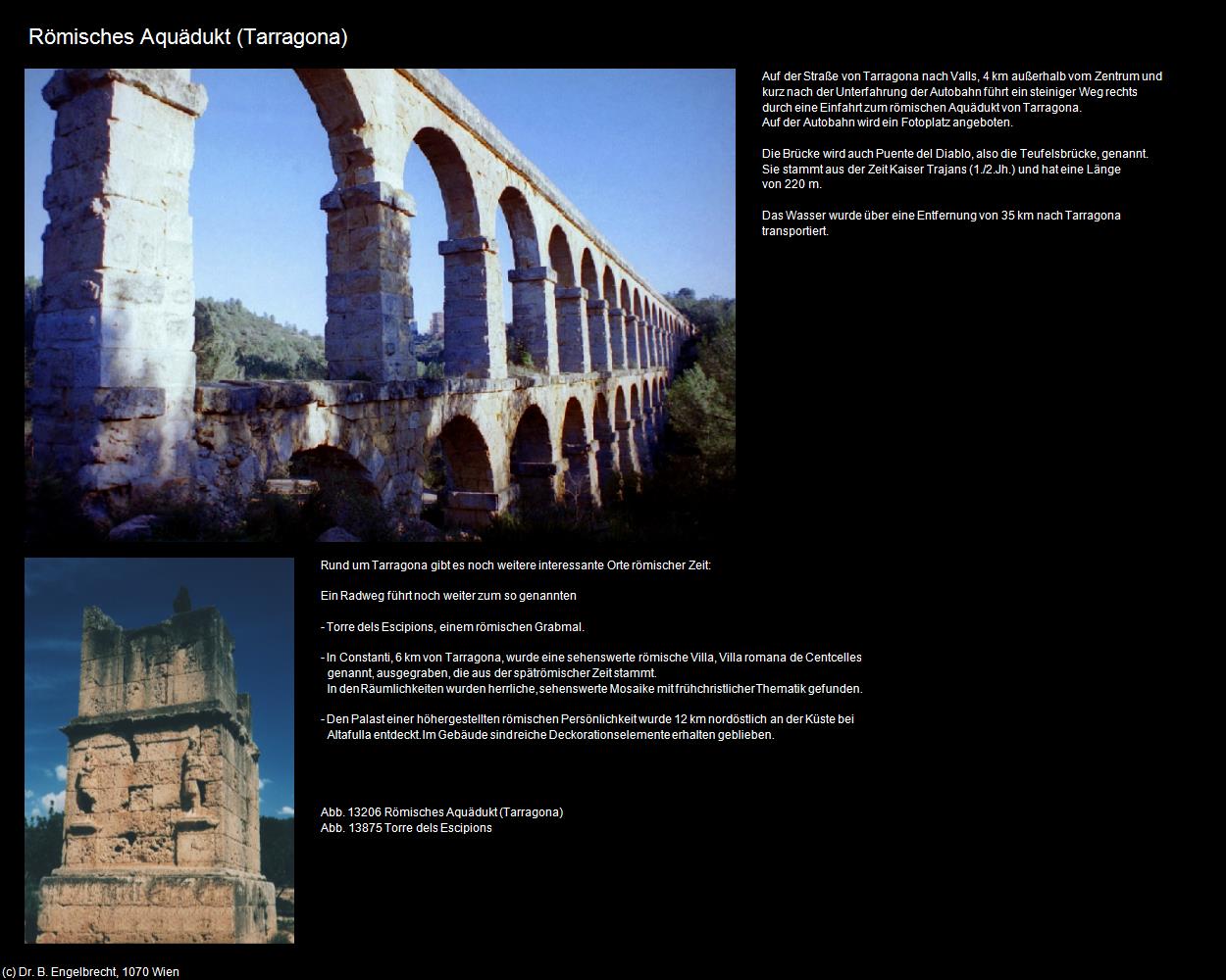 Römisches Aquädukt (Tarragona) in Kulturatlas-SPANIEN-KATALONIEN
