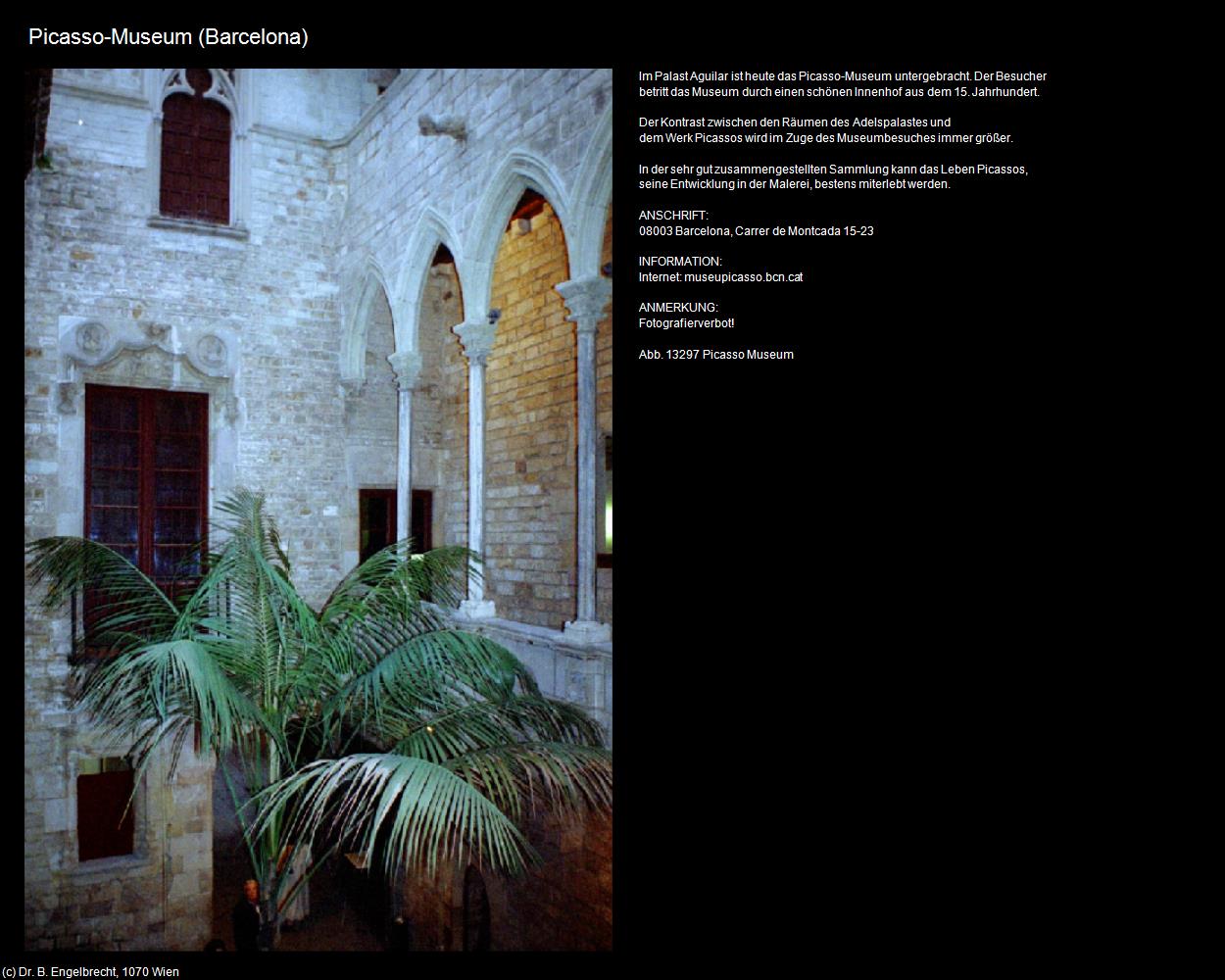 Picasso-Museum (Barcelona) in Kulturatlas-SPANIEN-KATALONIEN