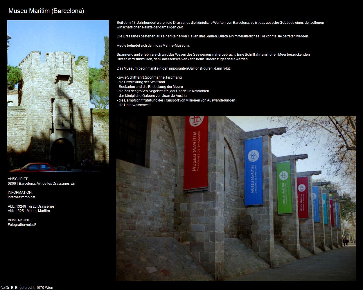 Museu Maritim (Barcelona) in Kulturatlas-SPANIEN-KATALONIEN