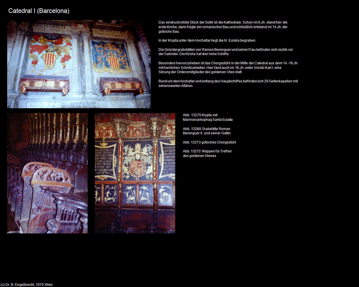 Barri Gotic-Catedral (Barcelona) in Kulturatlas-SPANIEN-KATALONIEN