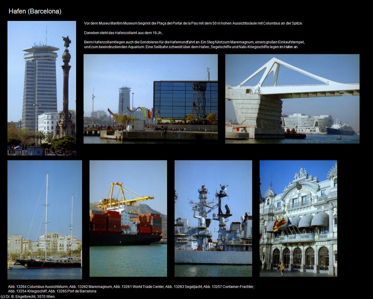 Hafen (Barcelona) in Kulturatlas-SPANIEN-KATALONIEN