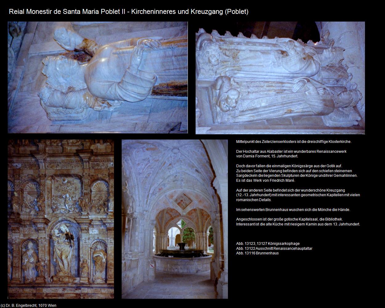 Reial Monestir de Santa Maria Poblet II-Kircheninneres (Poblet) in Kulturatlas-SPANIEN-KATALONIEN