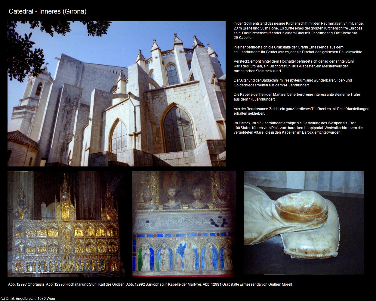 Catedral-Inneres (Girona) in Kulturatlas-SPANIEN-KATALONIEN