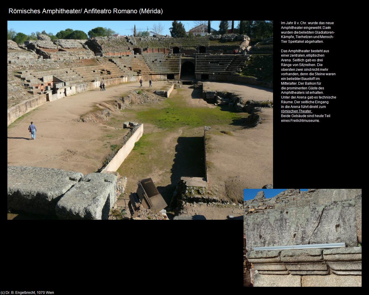 Amphitheater (Merida ) in EXTREMADURA(c)B.Engelbrecht