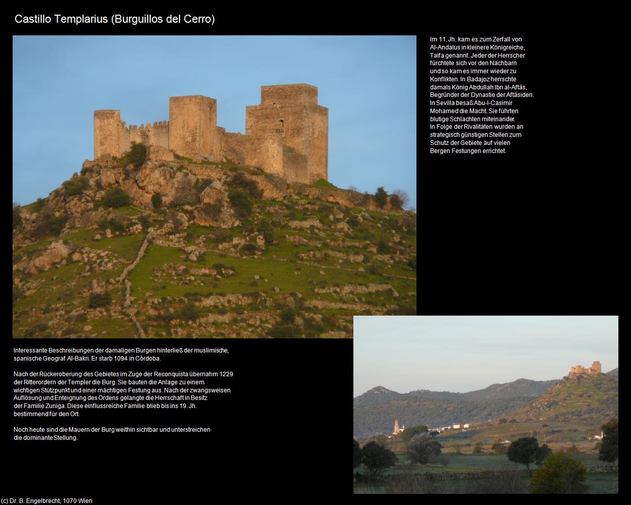 Castillo Templarius  (Burguillos del Cerro) in EXTREMADURA
