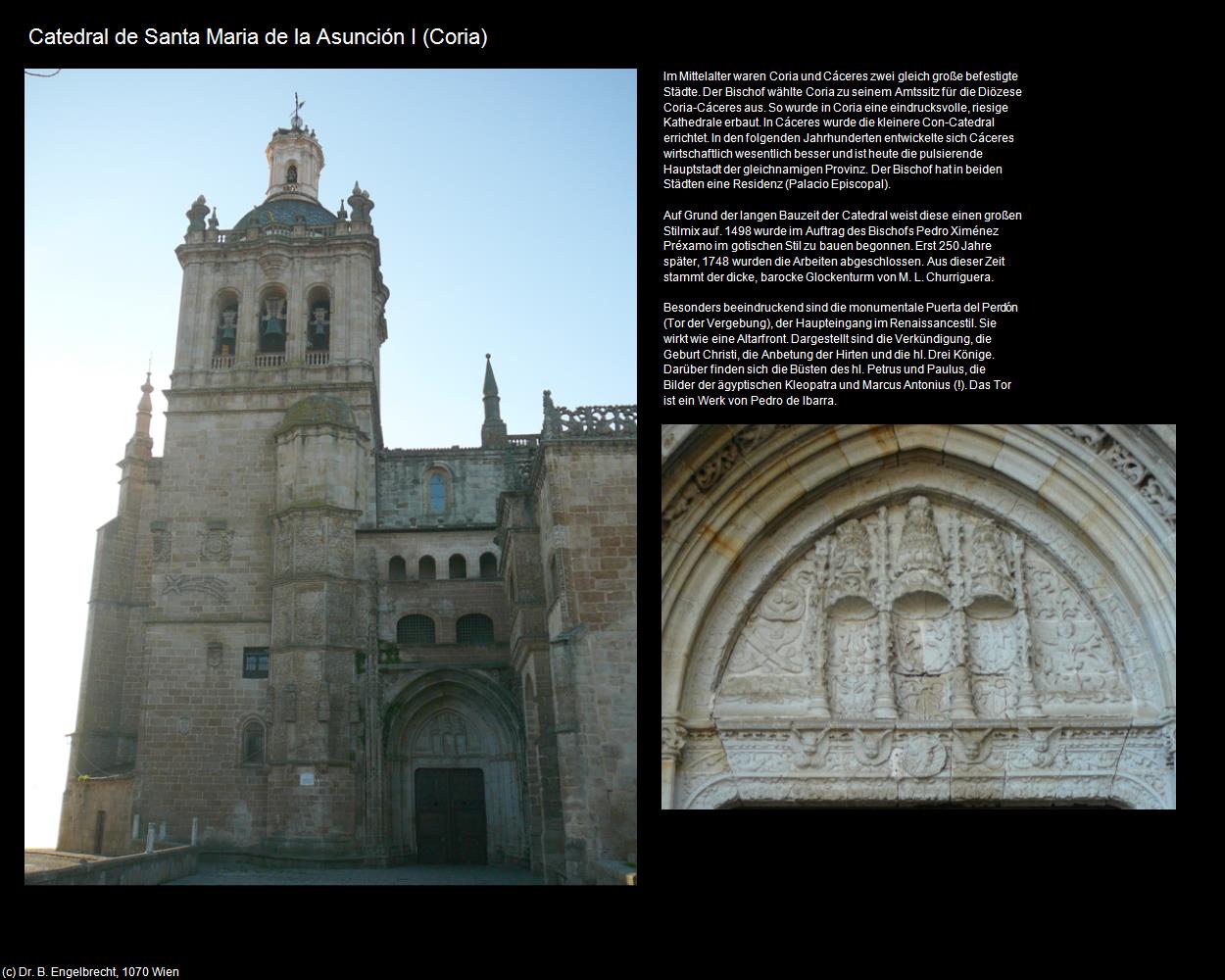 Catedral de Santa Maria de la Asunción I (Coria) in EXTREMADURA