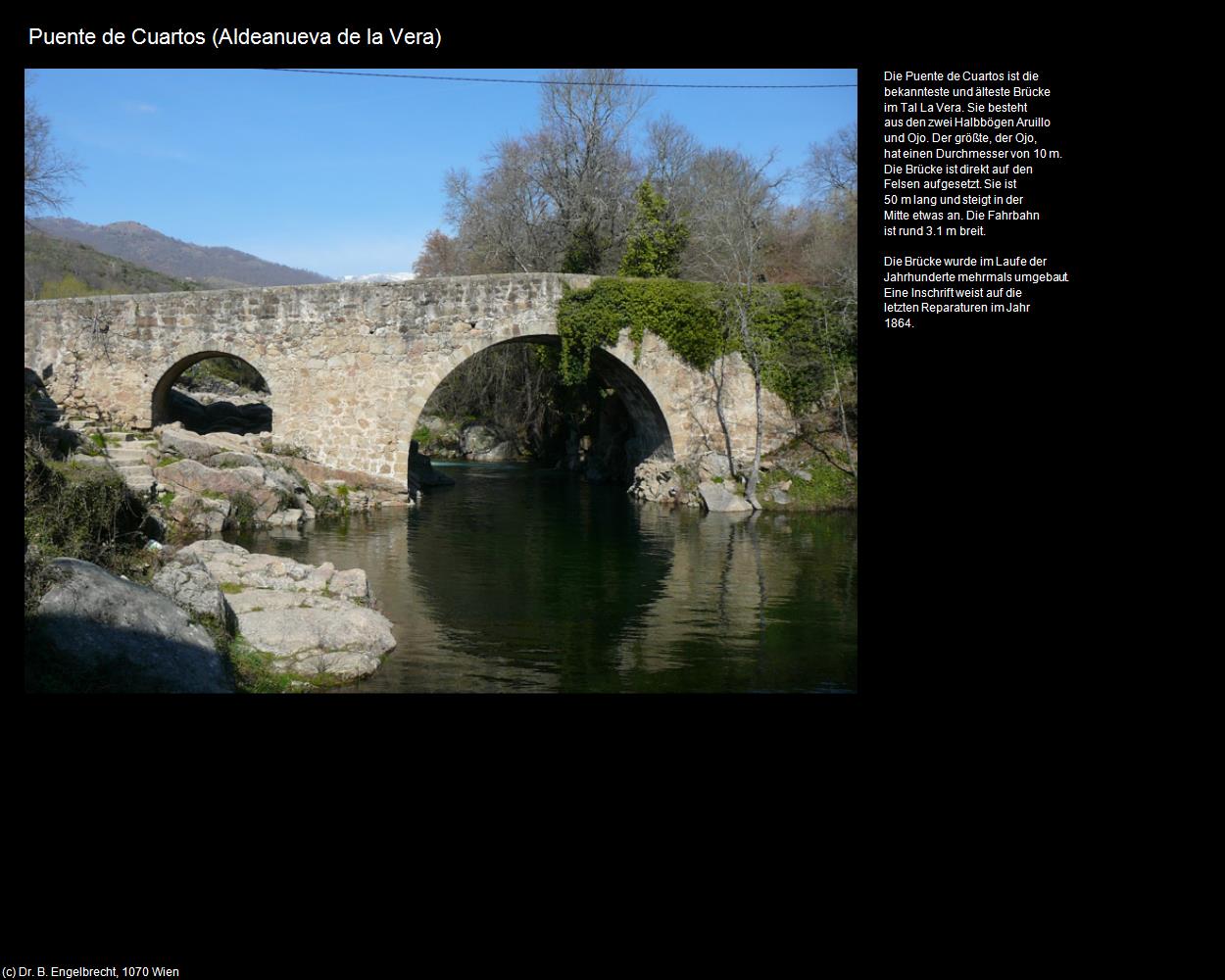 Puente de Cuartos (Aldeanueva de la Vera) in EXTREMADURA