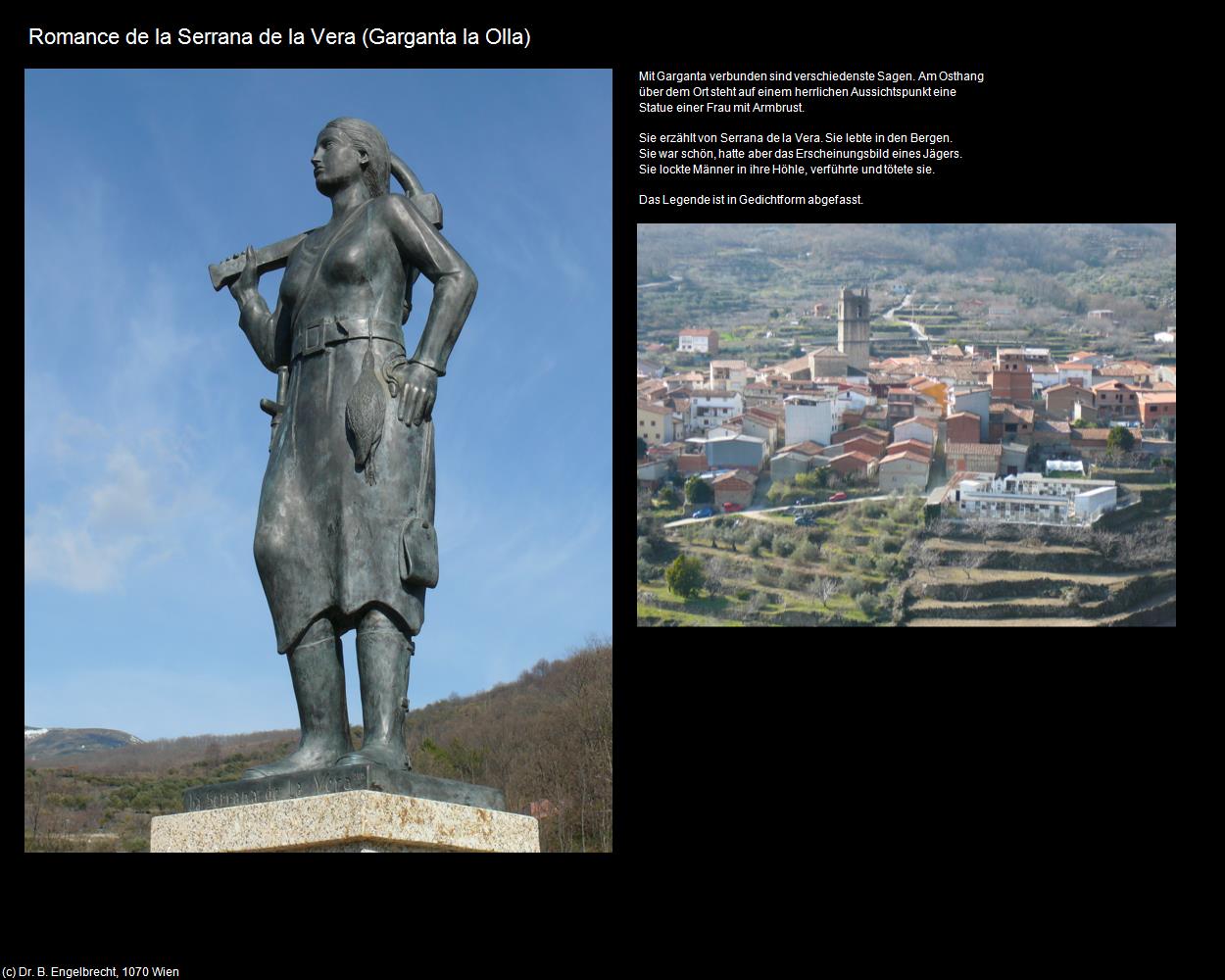 Romance de la Serrana de la Vera (Garganta la Olla) in EXTREMADURA