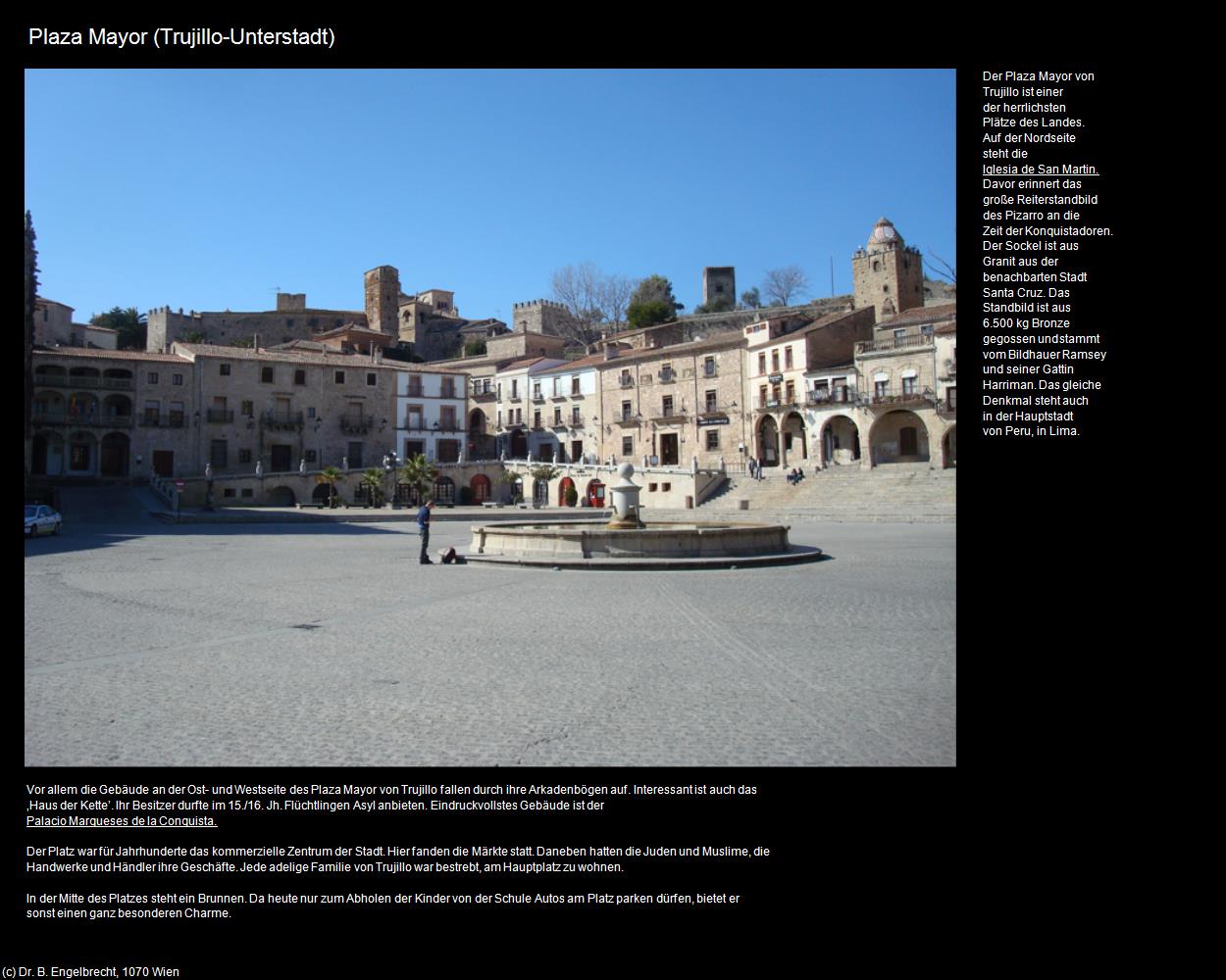 Plaza Mayor (Trujillo) in EXTREMADURA(c)B.Engelbrecht