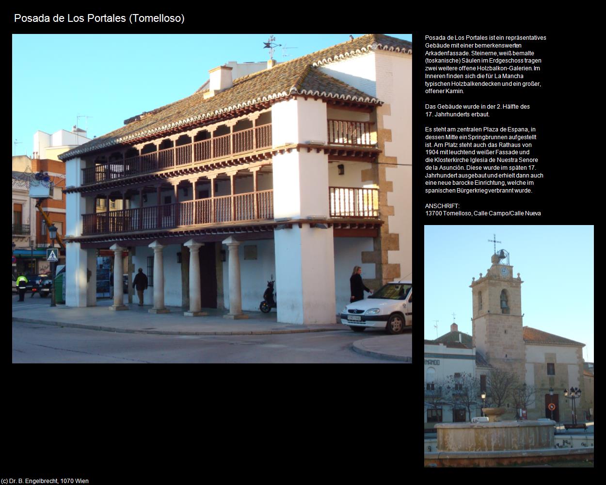 Posada de Los Portales (Tomelloso (ESP-CM)) in Kulturatlas-SPANIEN-MITTE