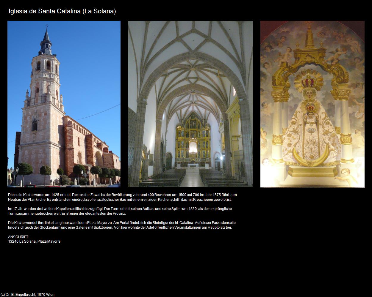 Iglesia de Santa Catalina (La Solana (ESP-CM)) in Kulturatlas-SPANIEN-MITTE