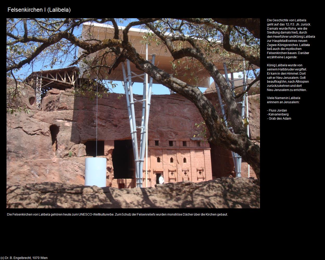 Felsenkirchen I (Lalibela) in Äthiopien