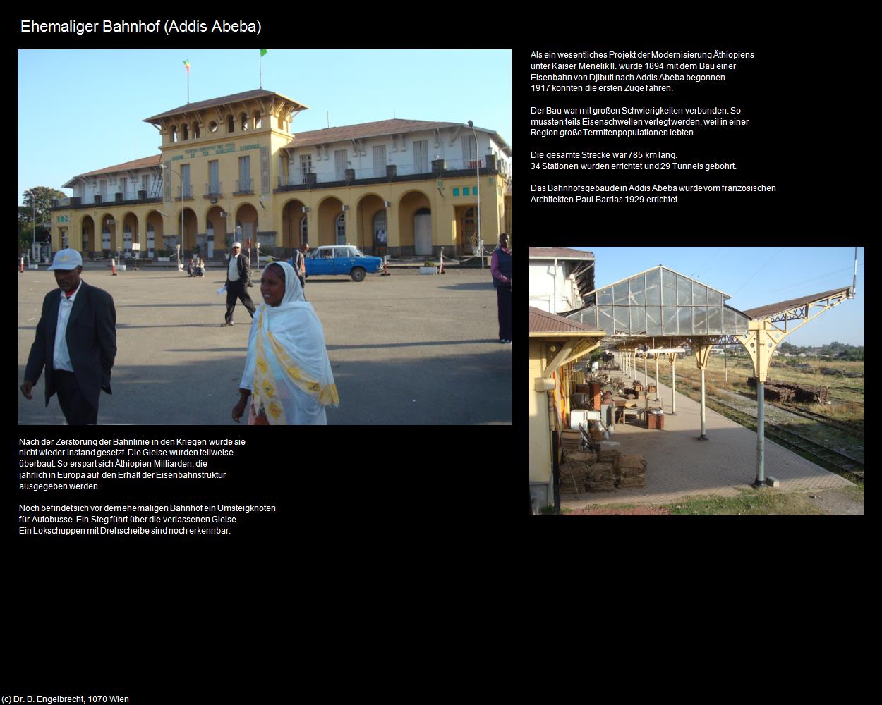 Ehem. Bahnhof (Addis Abeba) in Äthiopien