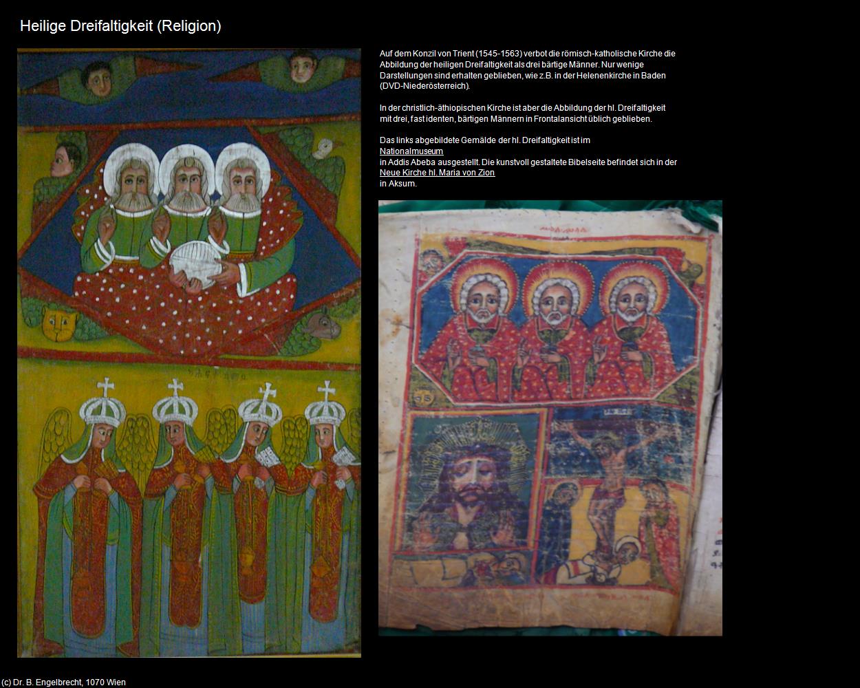 Heilige Dreifaltigkeit  (+Religion) in Äthiopien(c)B.Engelbrecht