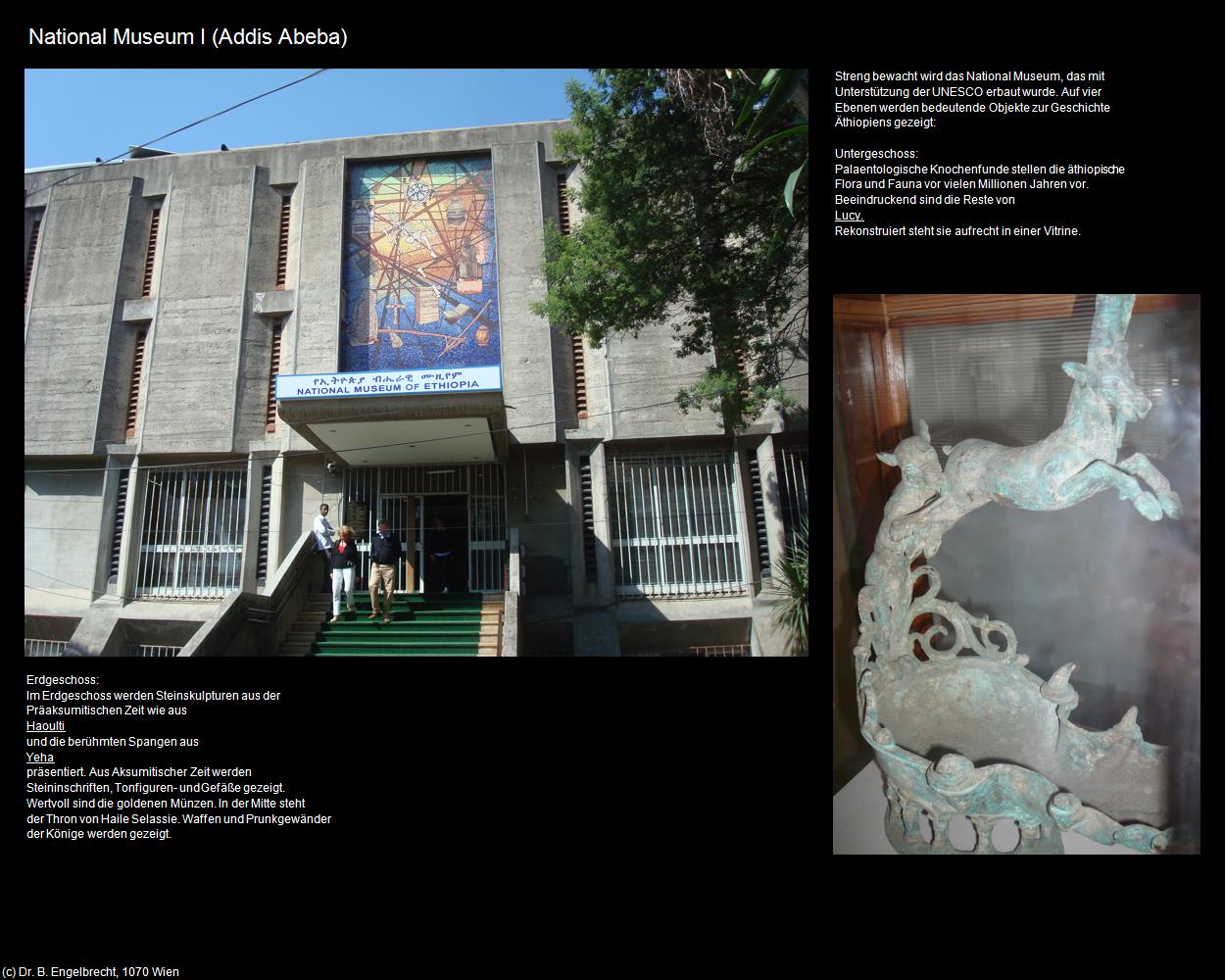 National Museum I  (Addis Abeba) in Äthiopien(c)B.Engelbrecht