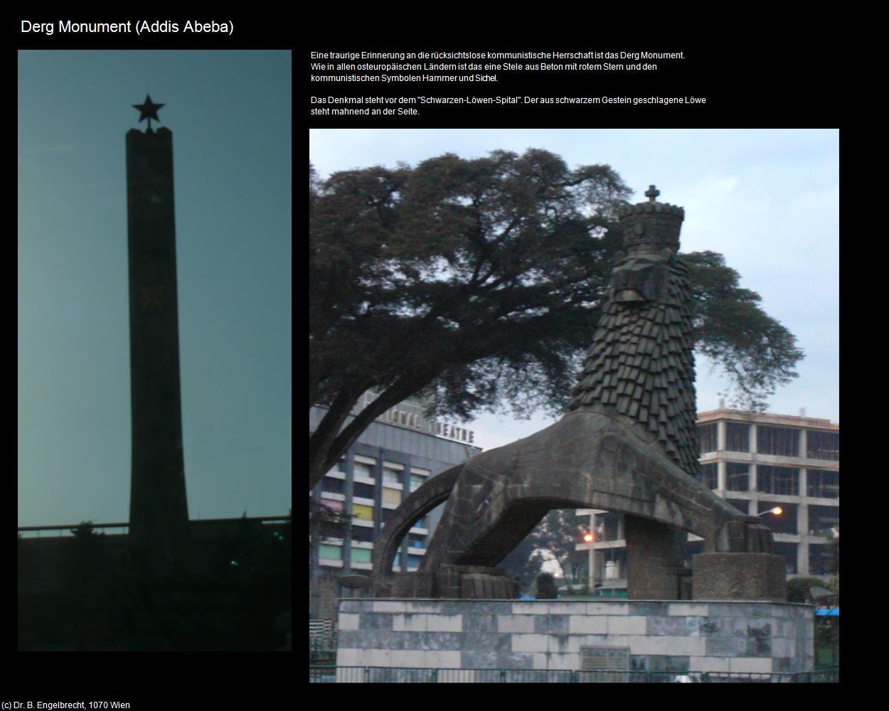 Derg Monument (Addis Abeba) in Äthiopien