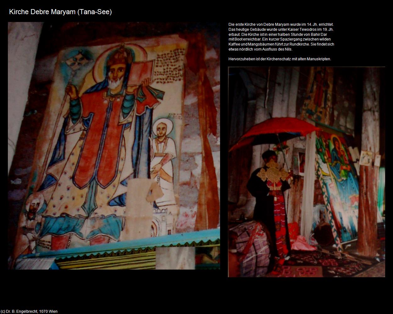 Kirche Debre Maryam  (Tana-See) in Äthiopien