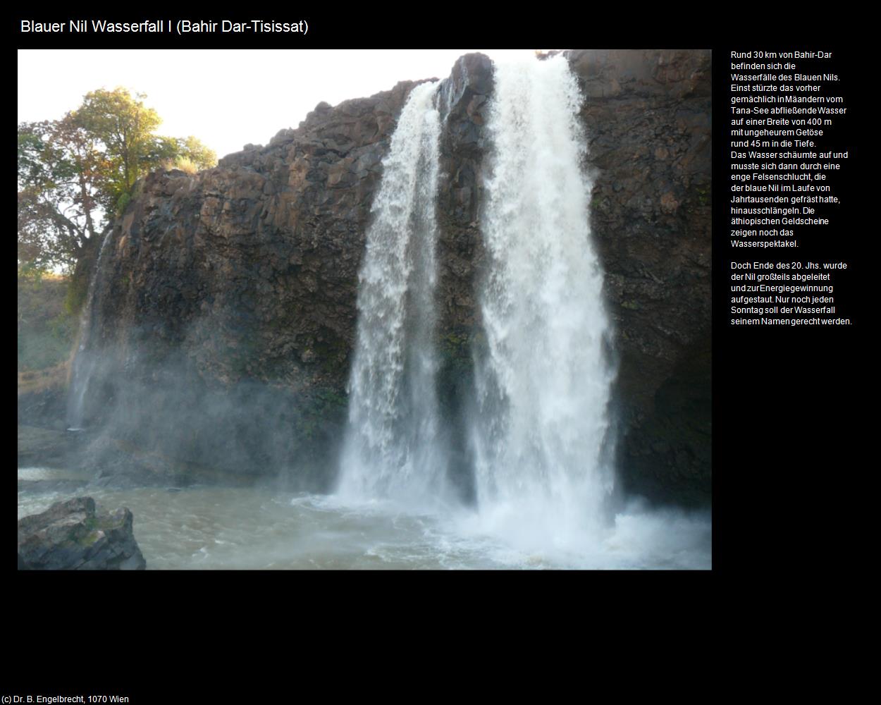 Blauer Nil Wasserfall I (Bahir Dar) in Äthiopien