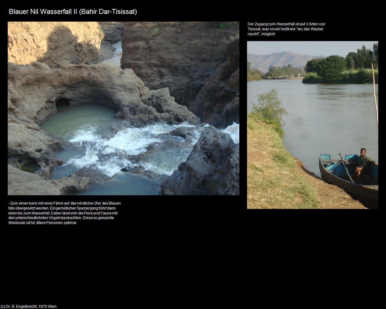 Blauer Nil Wasserfall II (Bahir Dar) in Äthiopien