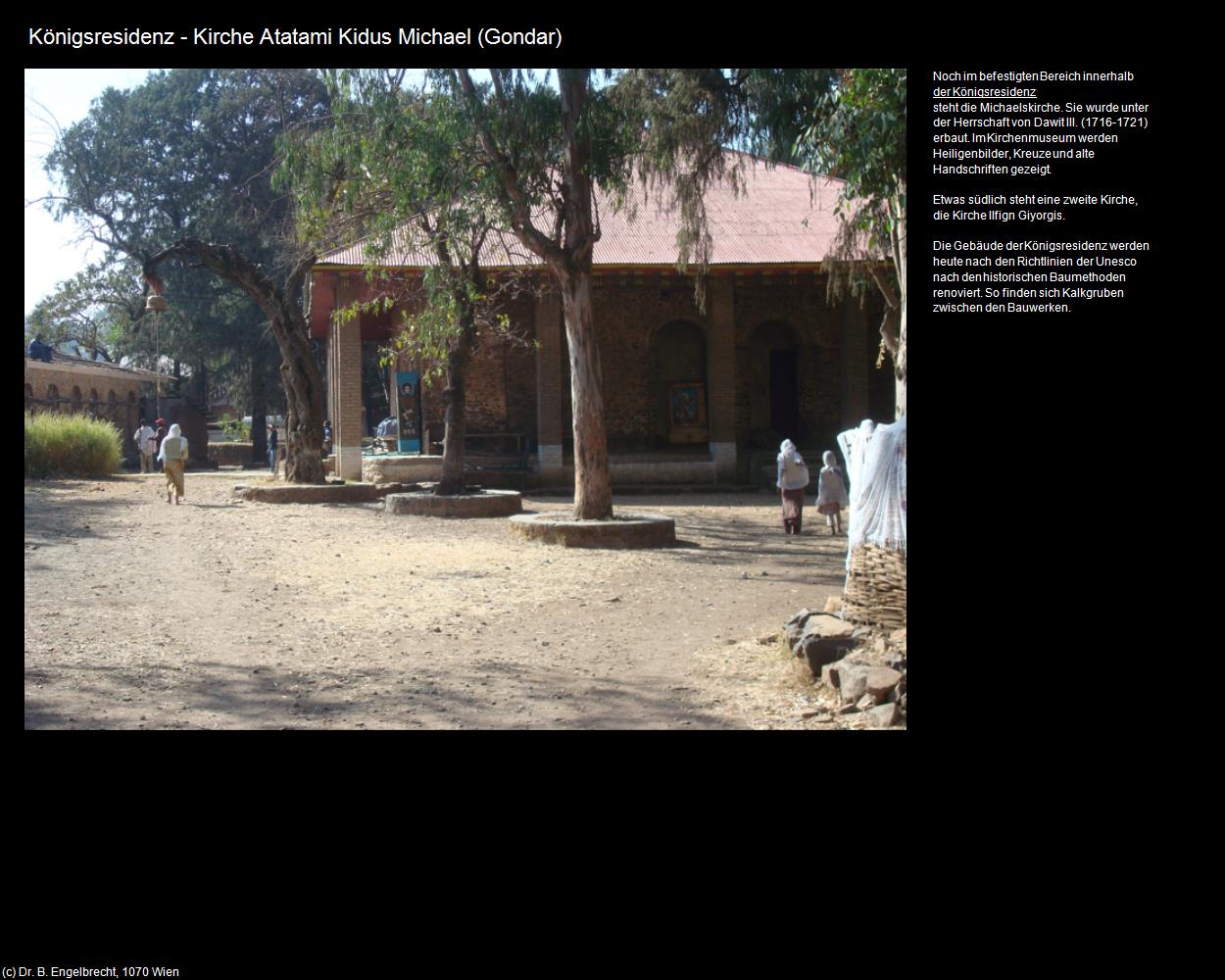 Kirche Atatami Kidus Michael  (Gondar) in Äthiopien(c)B.Engelbrecht