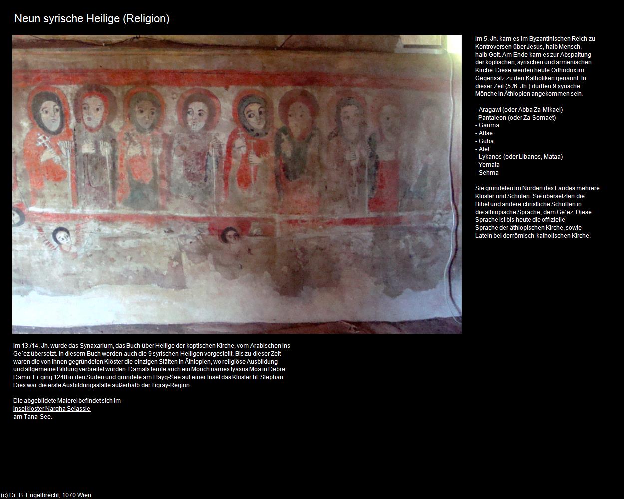 Neun syrische Heilige  (+Religion) in Äthiopien(c)B.Engelbrecht
