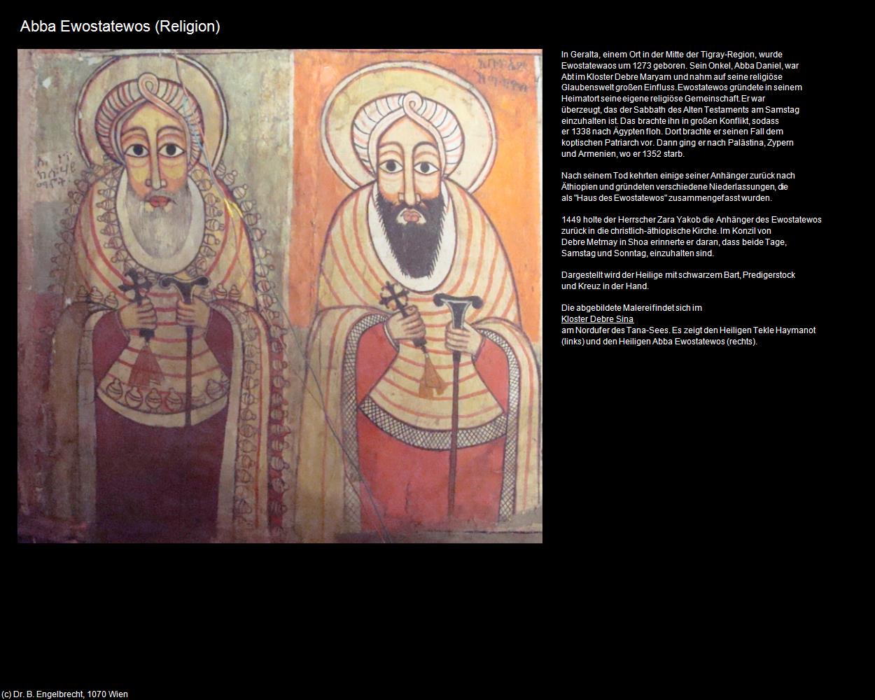 Abba Ewostatewos  (+Religion) in Äthiopien(c)B.Engelbrecht