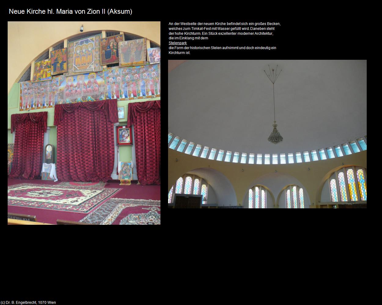 Neue Kirche hl. Maria von Zion II (Aksum) in Äthiopien(c)B.Engelbrecht