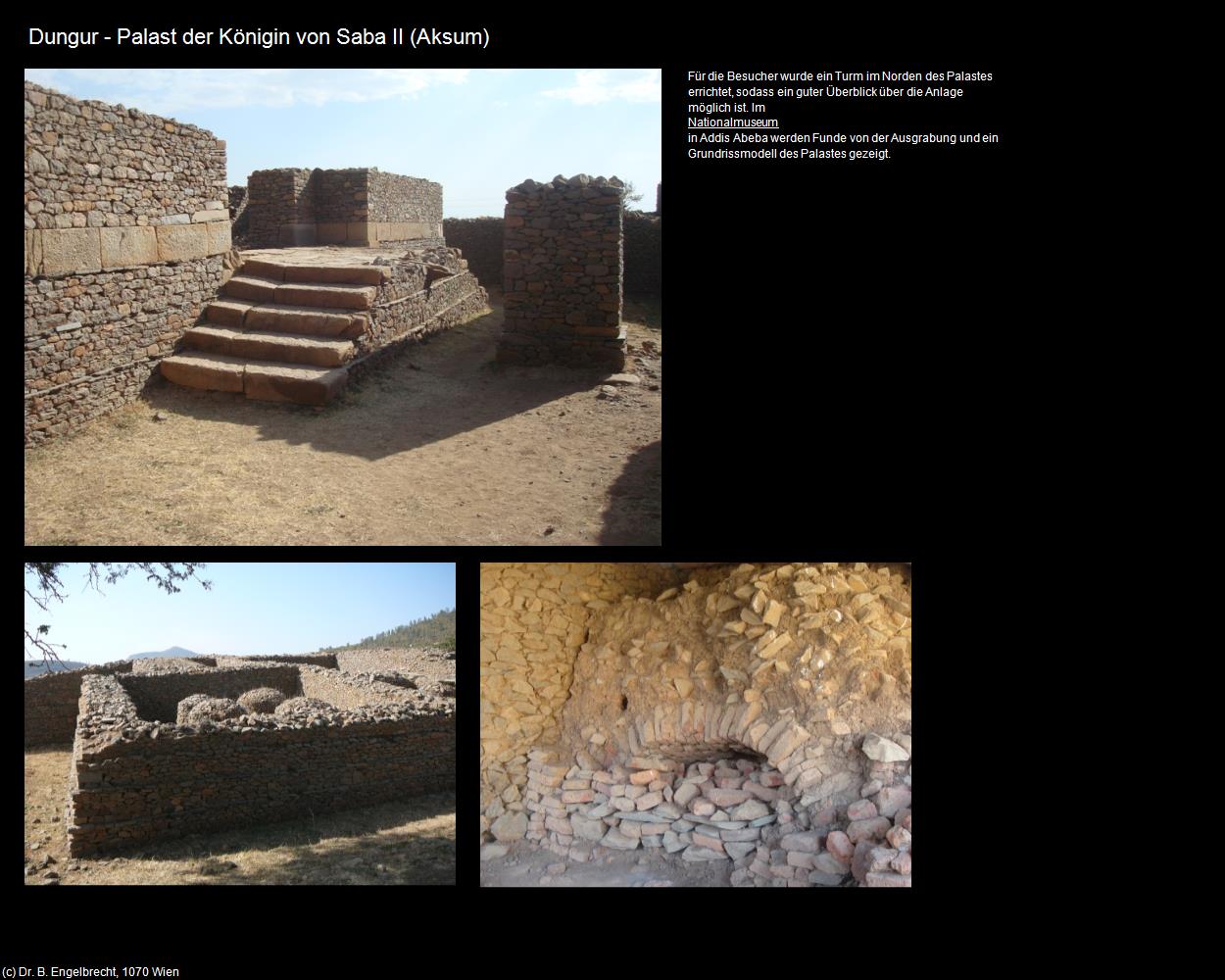 Dungur - Palast der Königin von Saba II (Aksum) in Äthiopien(c)B.Engelbrecht