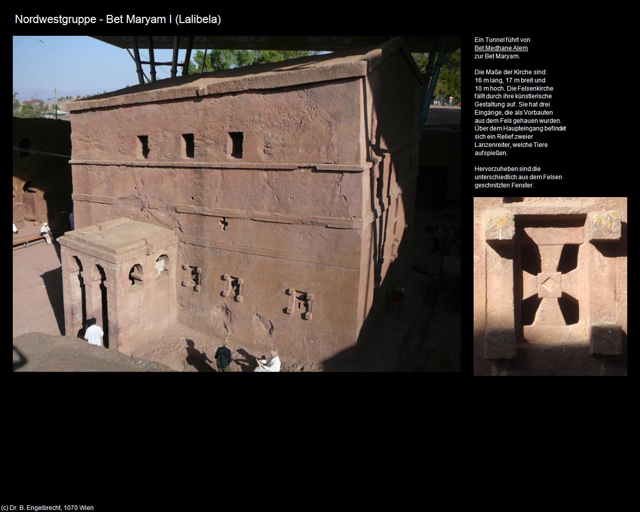 Bet Maryam I (Lalibela) in Äthiopien(c)B.Engelbrecht