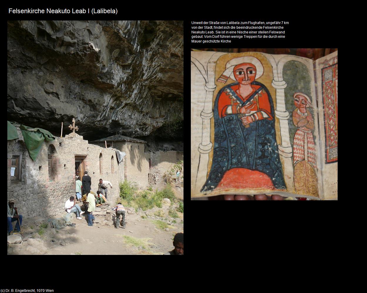 Felsenkirche Neakuto Leab I  (Lalibela) in Äthiopien