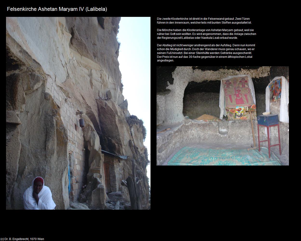 Felsenkirche Ashetan Maryam IV (Lalibela) in Äthiopien