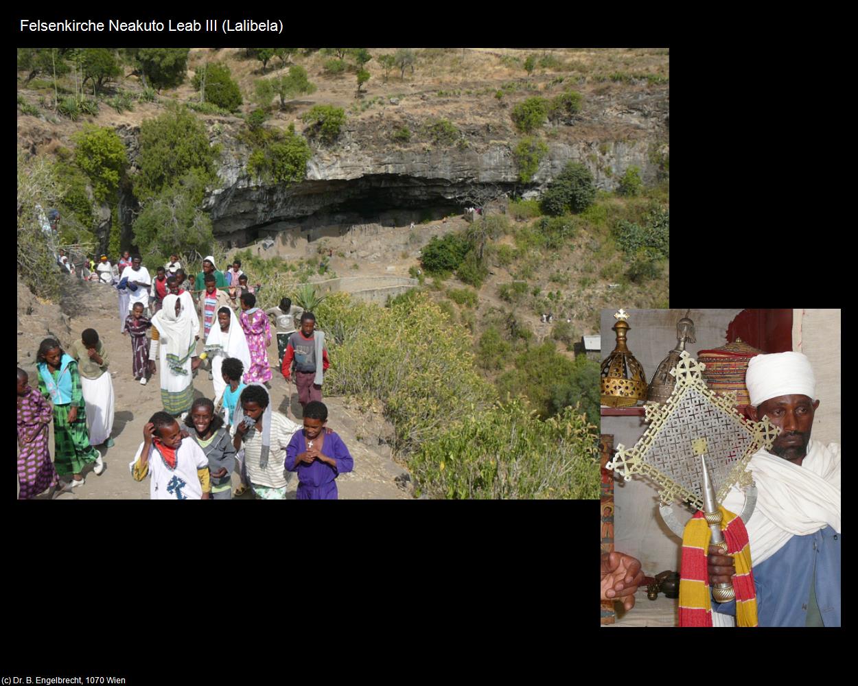 Felsenkirche Neakuto Leab III (Lalibela) in Äthiopien