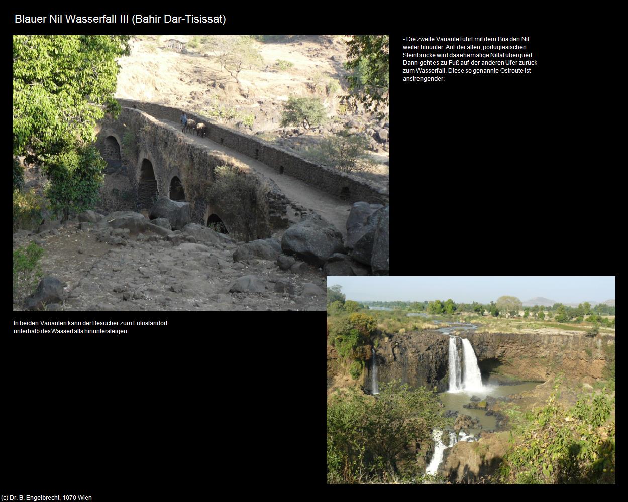 Blauer Nil Wasserfall III (Bahir Dar) in Äthiopien