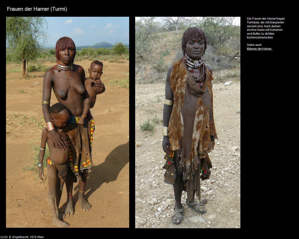 Frauen der Hamer  (Turmi) in Äthiopien(c)B.Engelbrecht