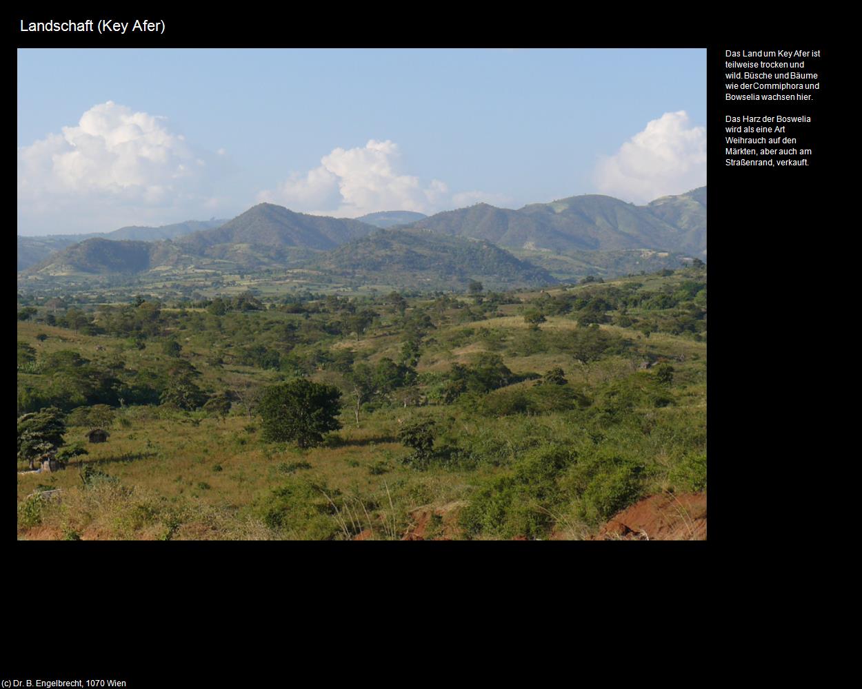 Landschaft (Key Afer) in Äthiopien
