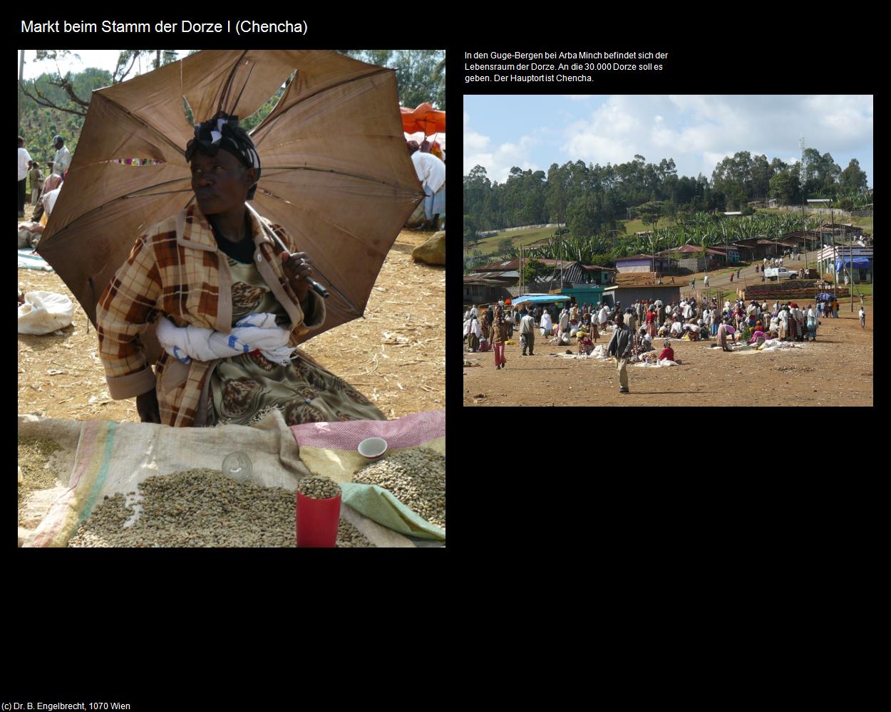 Markt beim Stamm der Dorze I (Chencha) in Äthiopien