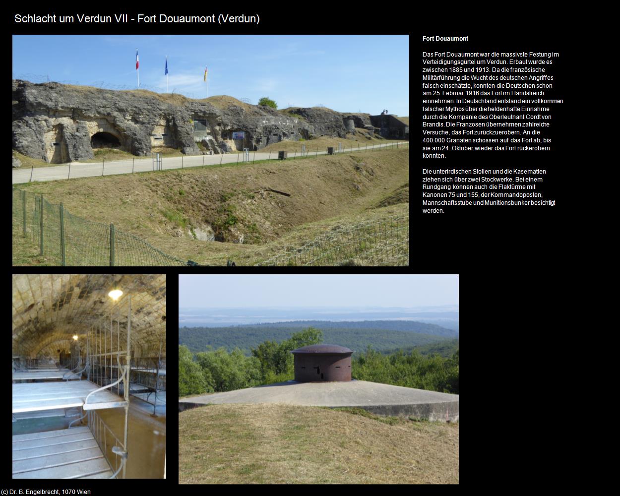 Fort Douaumont (Verdun (FR-GES)) in Kulturatlas-FRANKREICH