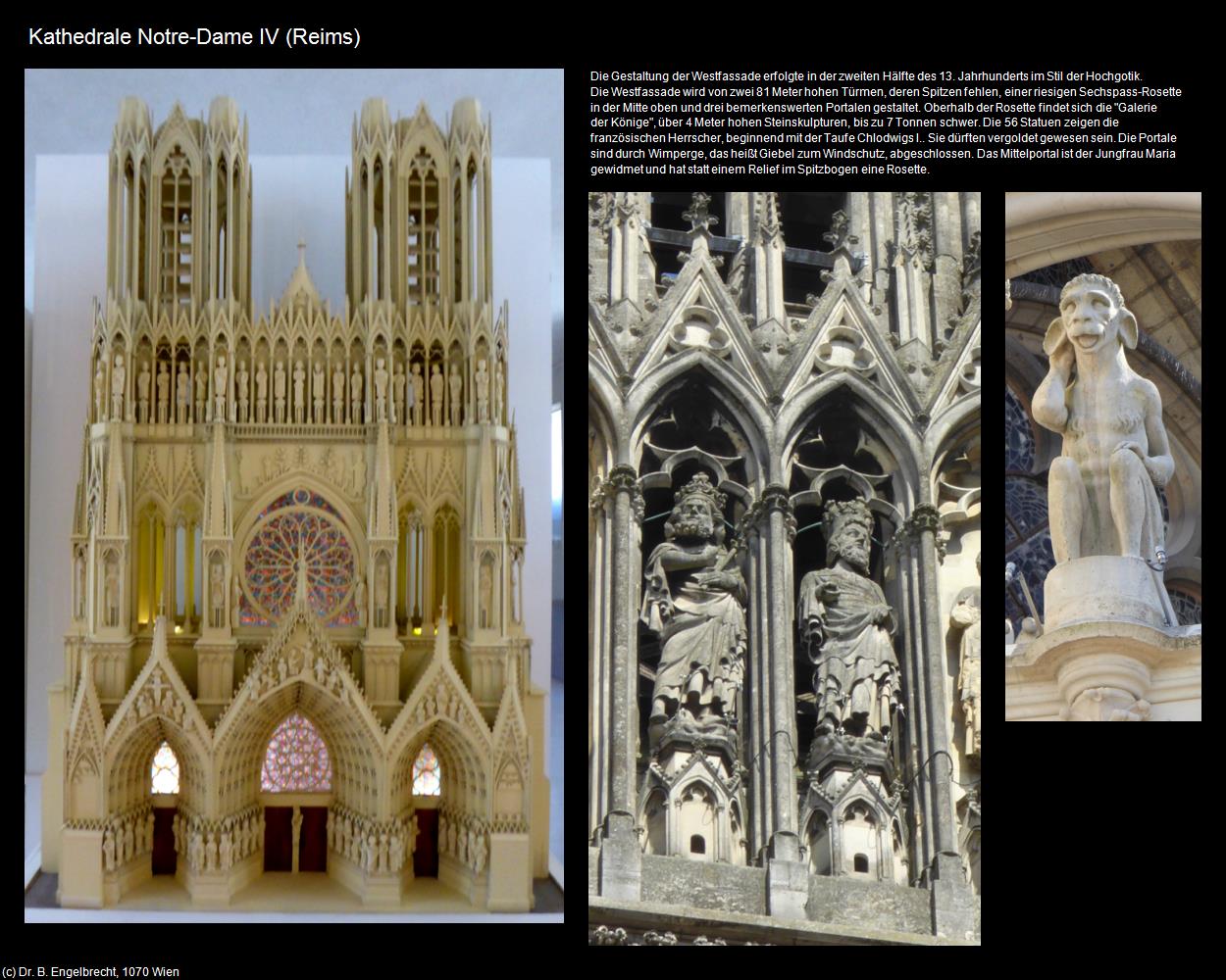 Kathedrale Notre-Dame IV  (Reims (FR-GES)) in Kulturatlas-FRANKREICH