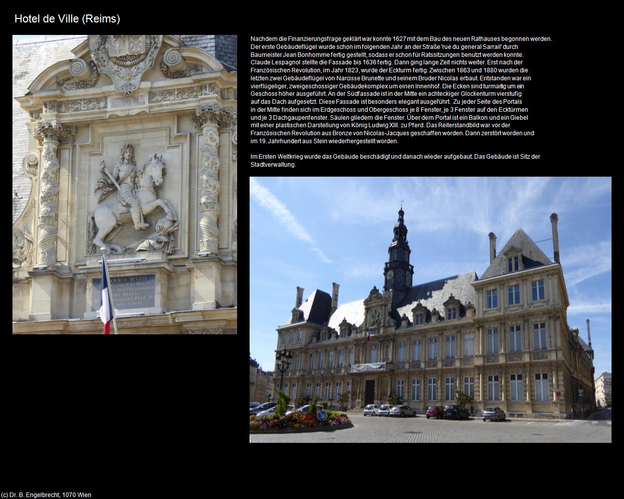 Hotel de Ville (Reims (FR-GES)) in Kulturatlas-FRANKREICH