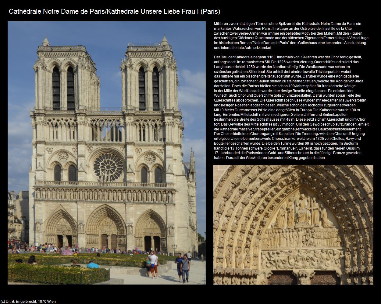 Cathédrale Notre Dame de Paris I (Paris (FR-IDF)) in Kulturatlas-FRANKREICH